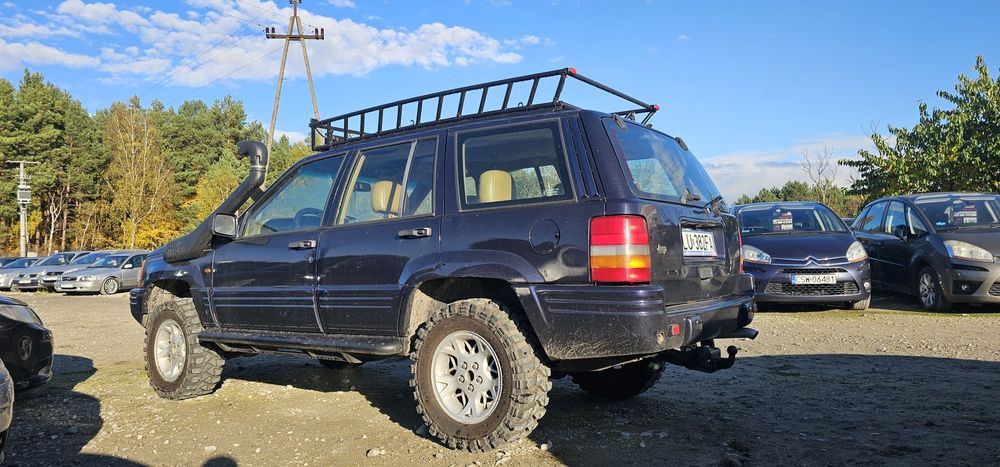 SKUP AUT Bydgoszcz  JEEP Grand Cherokee 4.0 GAZ 4x4 Snorkel / Bagażnik