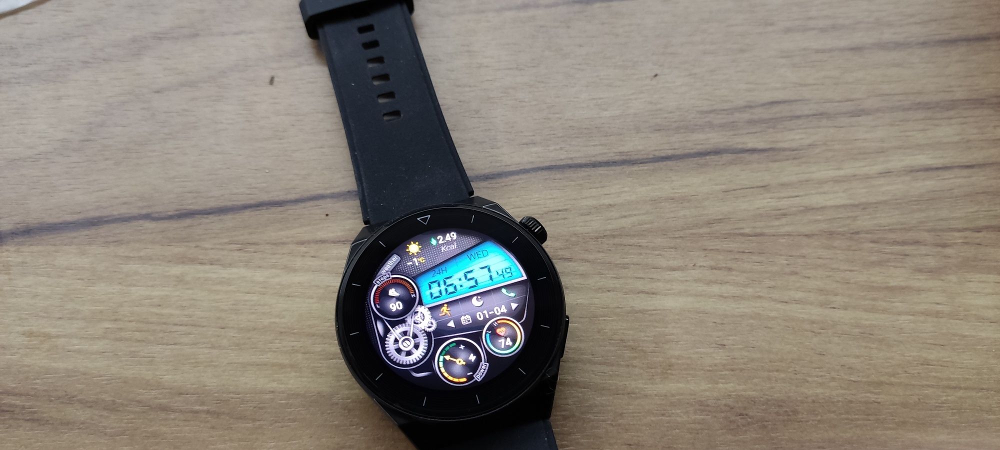 Smart watch GT3 Amoled . Gadający zegarek