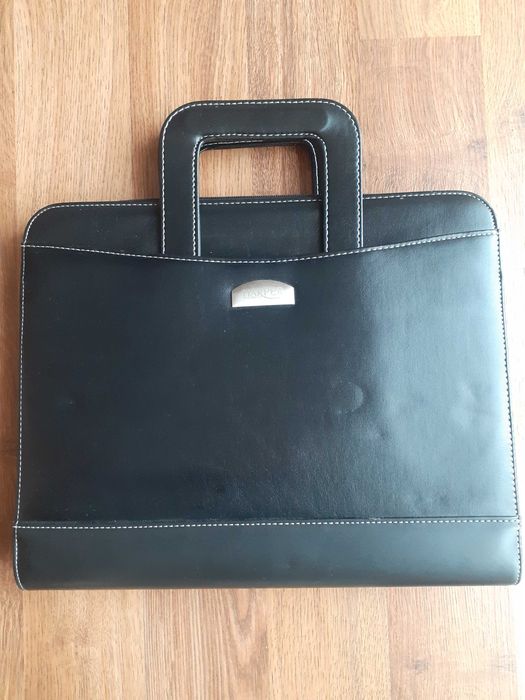 Czarna aktówka unisex