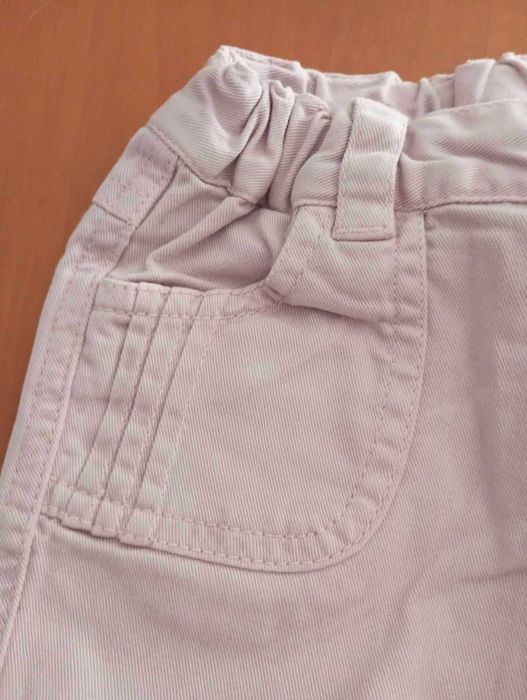 Calças 9/12 meses Zara Lilás em bom estado