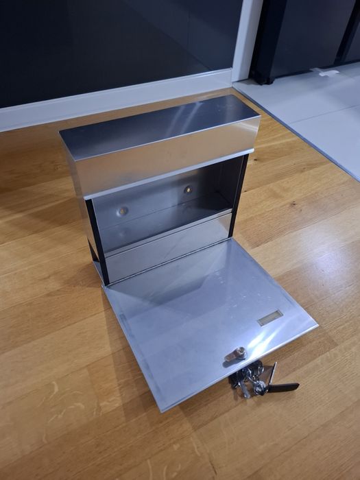 Skrzynka na listy pocztowa stal nierdzewna INOX