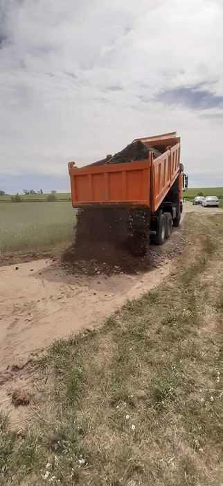 Piasek Ziemia Żwir Tłuczeń Transport Usługi Sprzętem Budowlanym