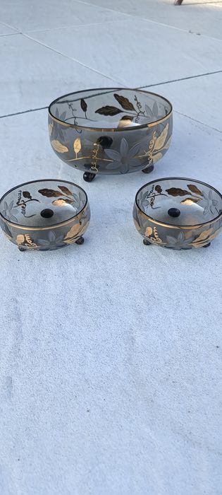 Kryształowa miseczka kompotierka