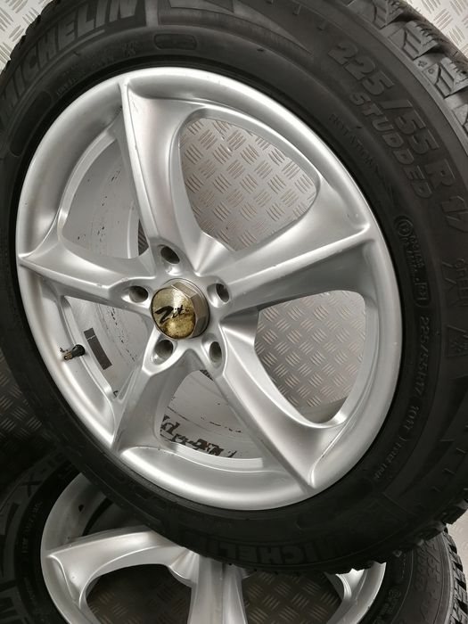 225/55R17 koła felgi aluminiowe Zito 17X7,5 5X120 17" ET45 VW T5…