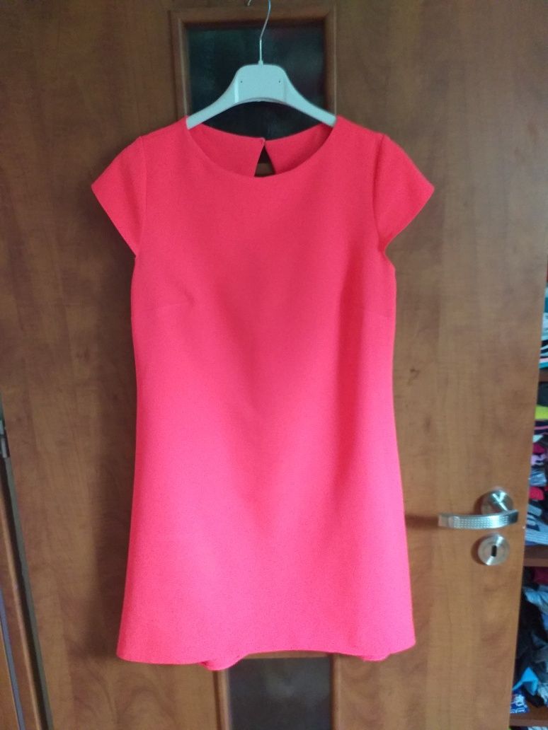 sukienka  neonowa xs,s