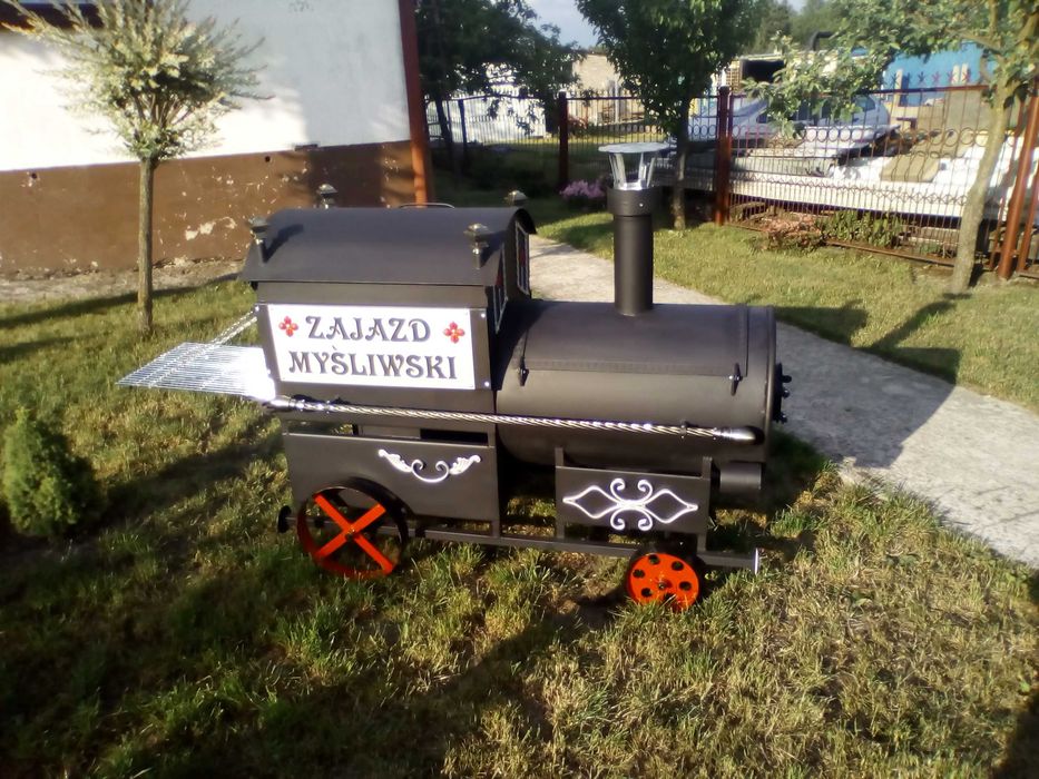 grill lokomotywa