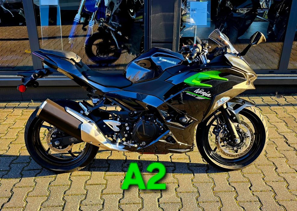 Kawasaki Ninja 500 nie 400! 2025.A2, Idealny jak nowy. BT,raty,transport
