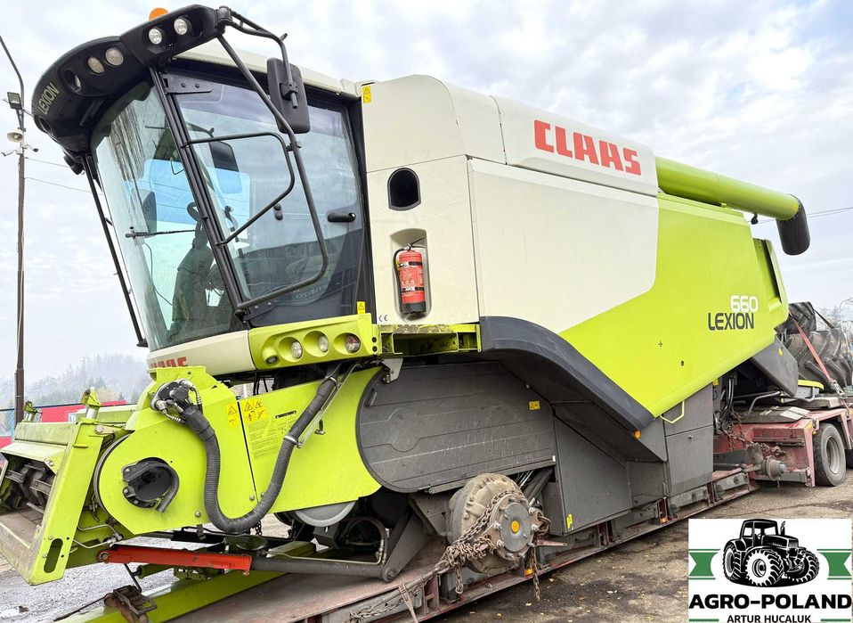 Комбайн CLAAS LEXION 660 - 2013 - новіша модель - 2468 м/г - VARIO 750