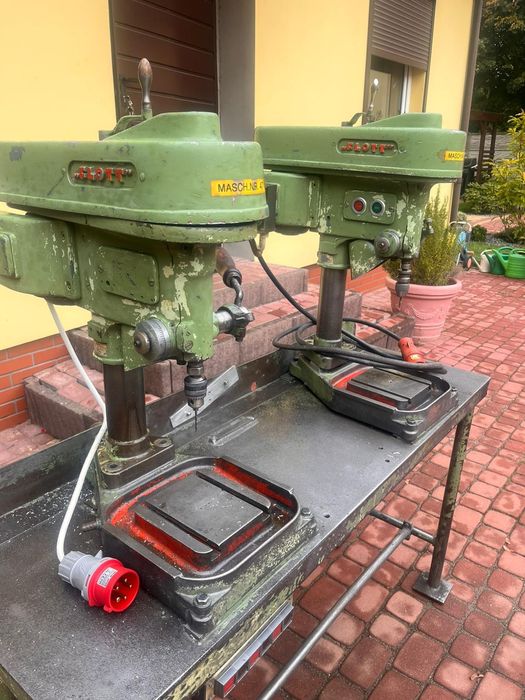 Wiertarka stołowa Ws 15 tokarka do metalu dłutownica pionowa frezarka