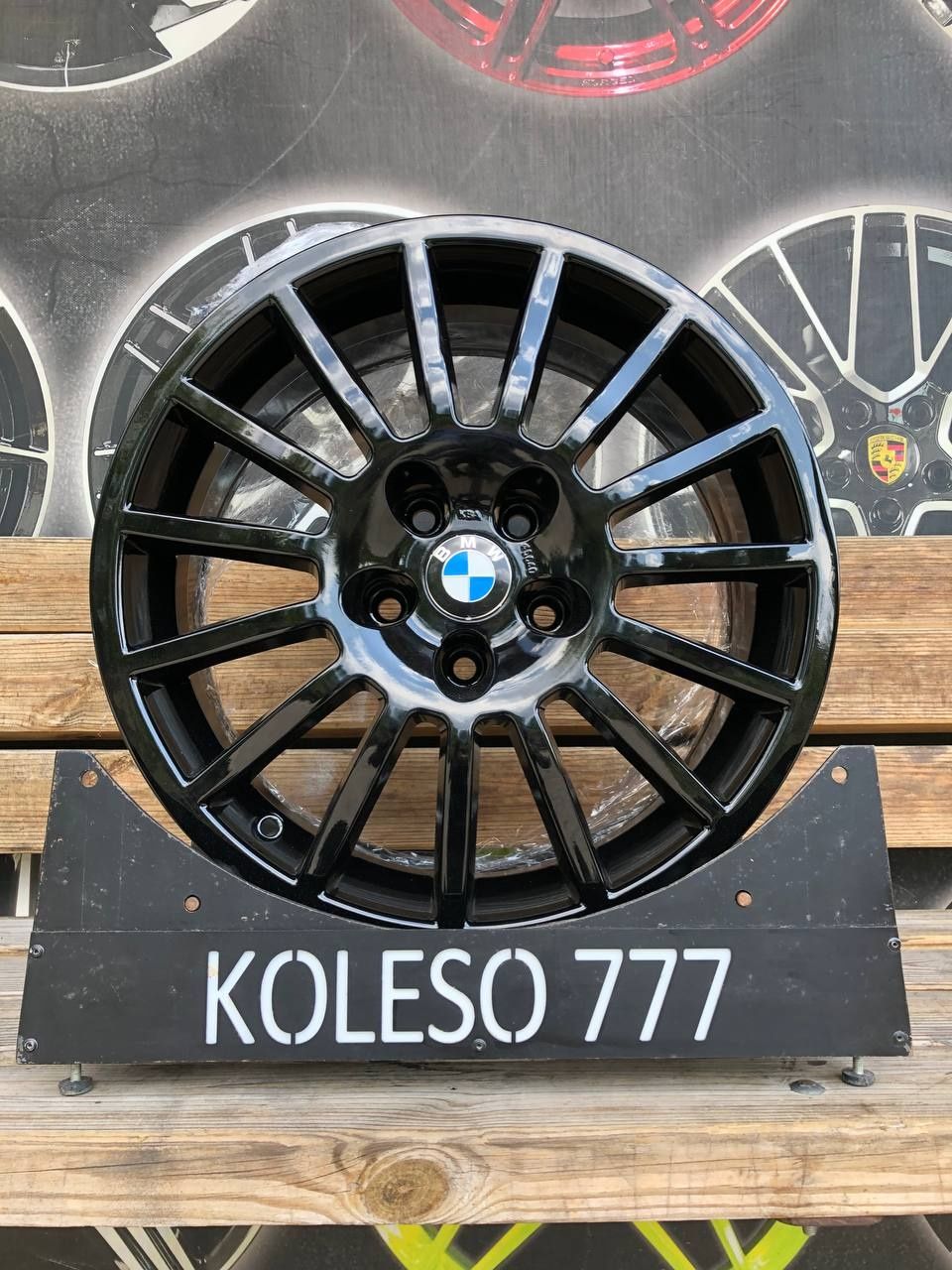 777 Черные гл,гцевые диски R17 5/112 Mercedes VW Skoda Audi