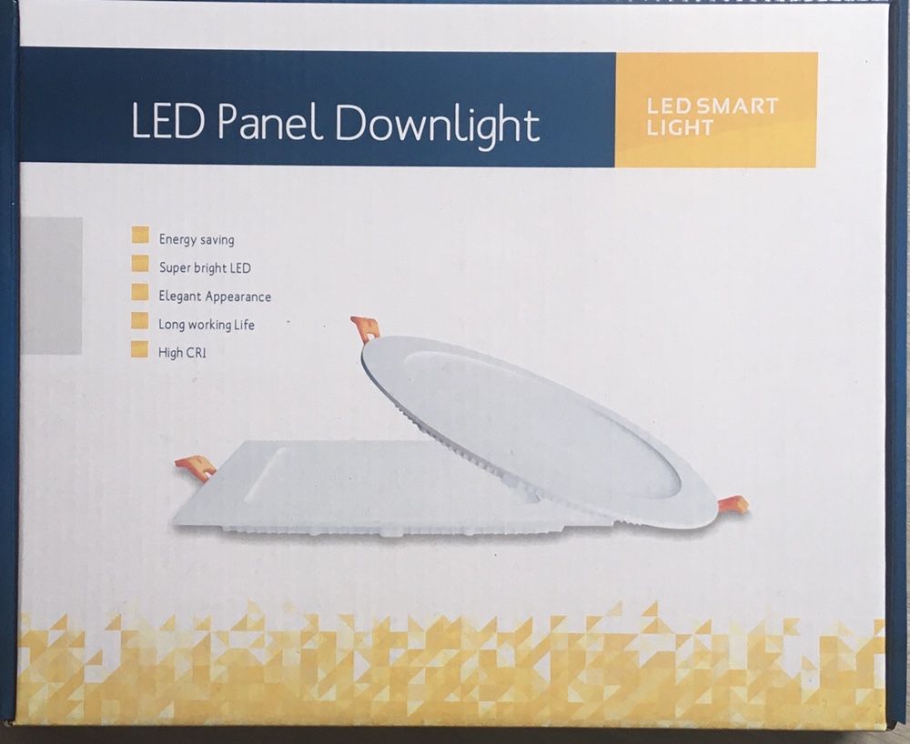 Painel Led saliente e encastrar