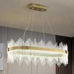 Żyrandol kryształowy 80cm glamur