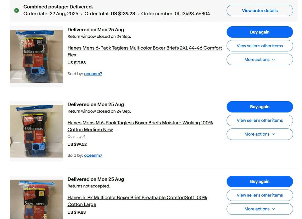 Автозапчасти Одежда Обувь eBay Amazon покупка доставка из USA