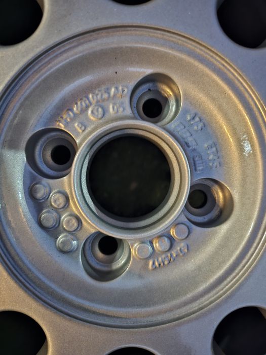 Felgi VW Golf II III BBS 15cali 6,5j 4x100 et45 57,1