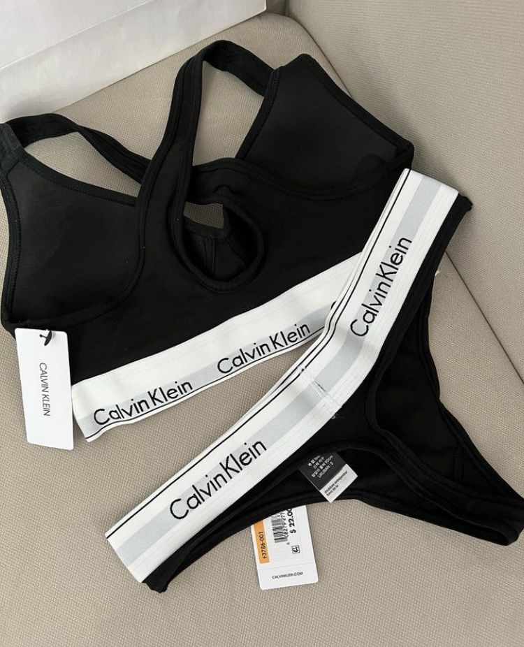 Calvin klein Push/up bralette modern cotton нижнее белье ( Лиф/трусы )