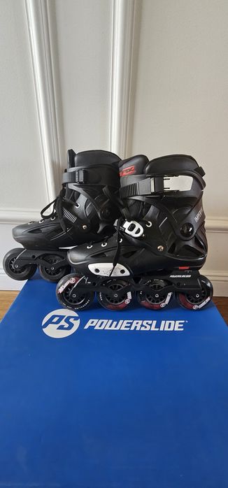 Rolki Powerslide Rolki Imperial One 80 2019 Black Crimson r. 39-40