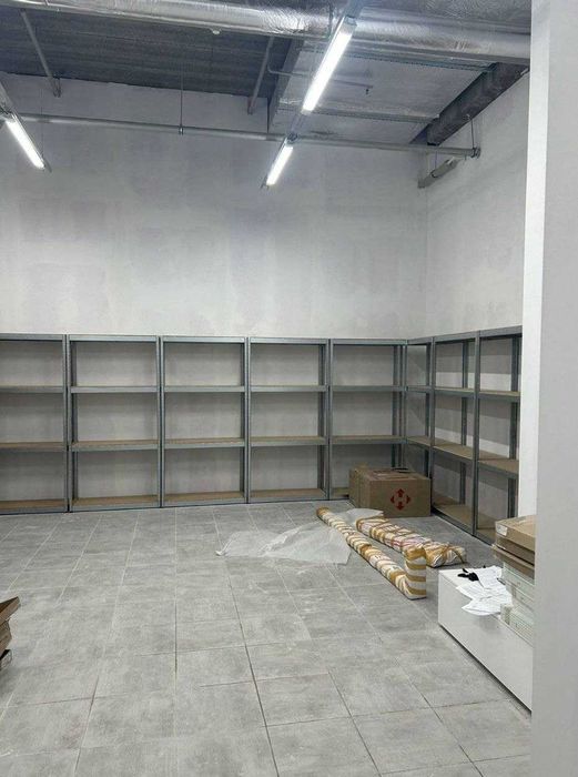 Цех. Оцинкованный стелаж металлический , металевий стелаж оцинкований