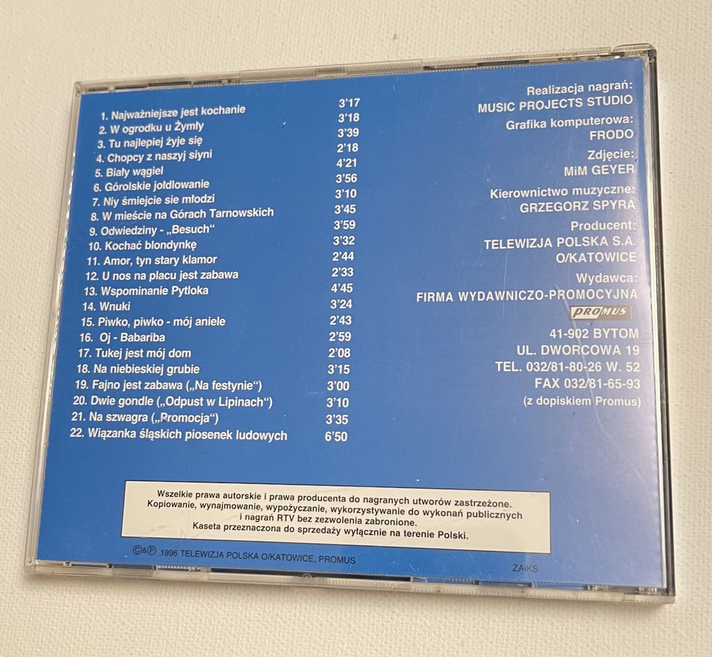 Antyki Przeboje Soboty w Bytkowie cd 1996 Sobota w Bytkowie