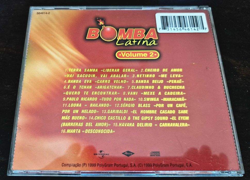 CD musical "Bomba Latina" vol.2