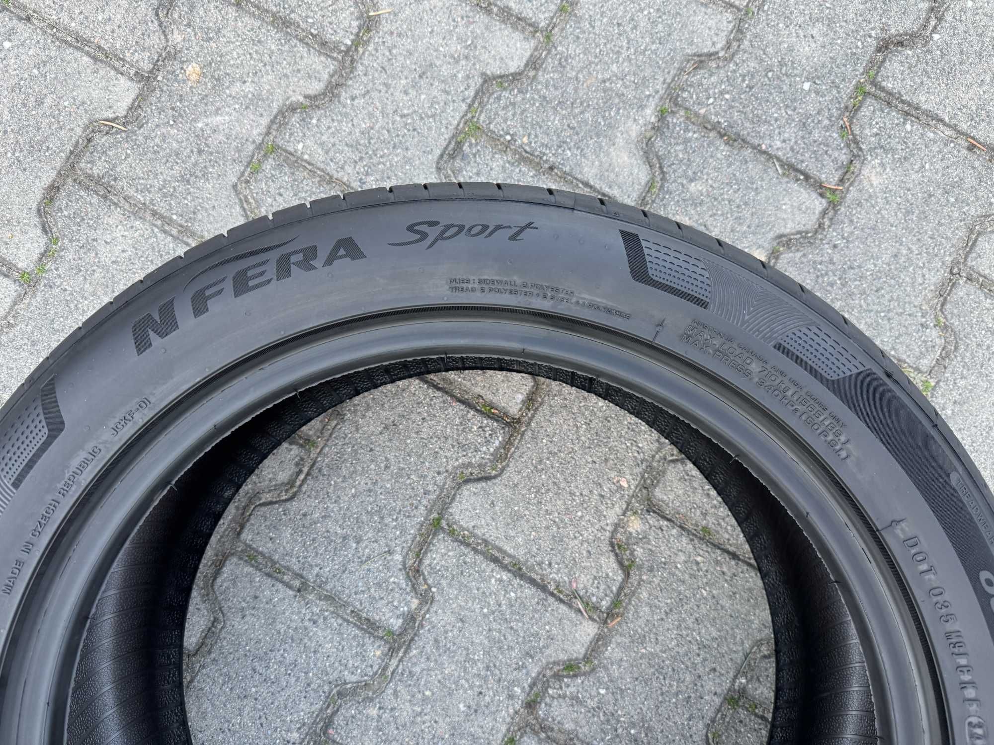 4x Nowe opony letnie 215/50r18 96W XL NEXEN N"Fera Sport (2024r)