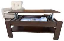 Mesa de centro com arrumacao