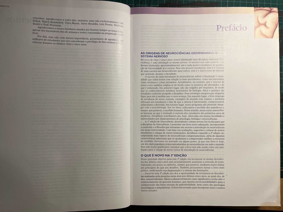 Livro "Neurociências - Desvendando o Sistema Nervoso" ed. artmed