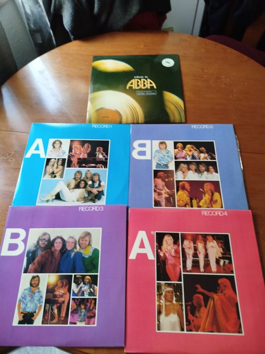 Disco de vinil coleção dos abba