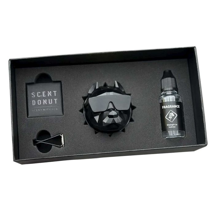 Ароматизатор багаторазовий в авто "Пітбуль" Чорний матовий/Matte Black