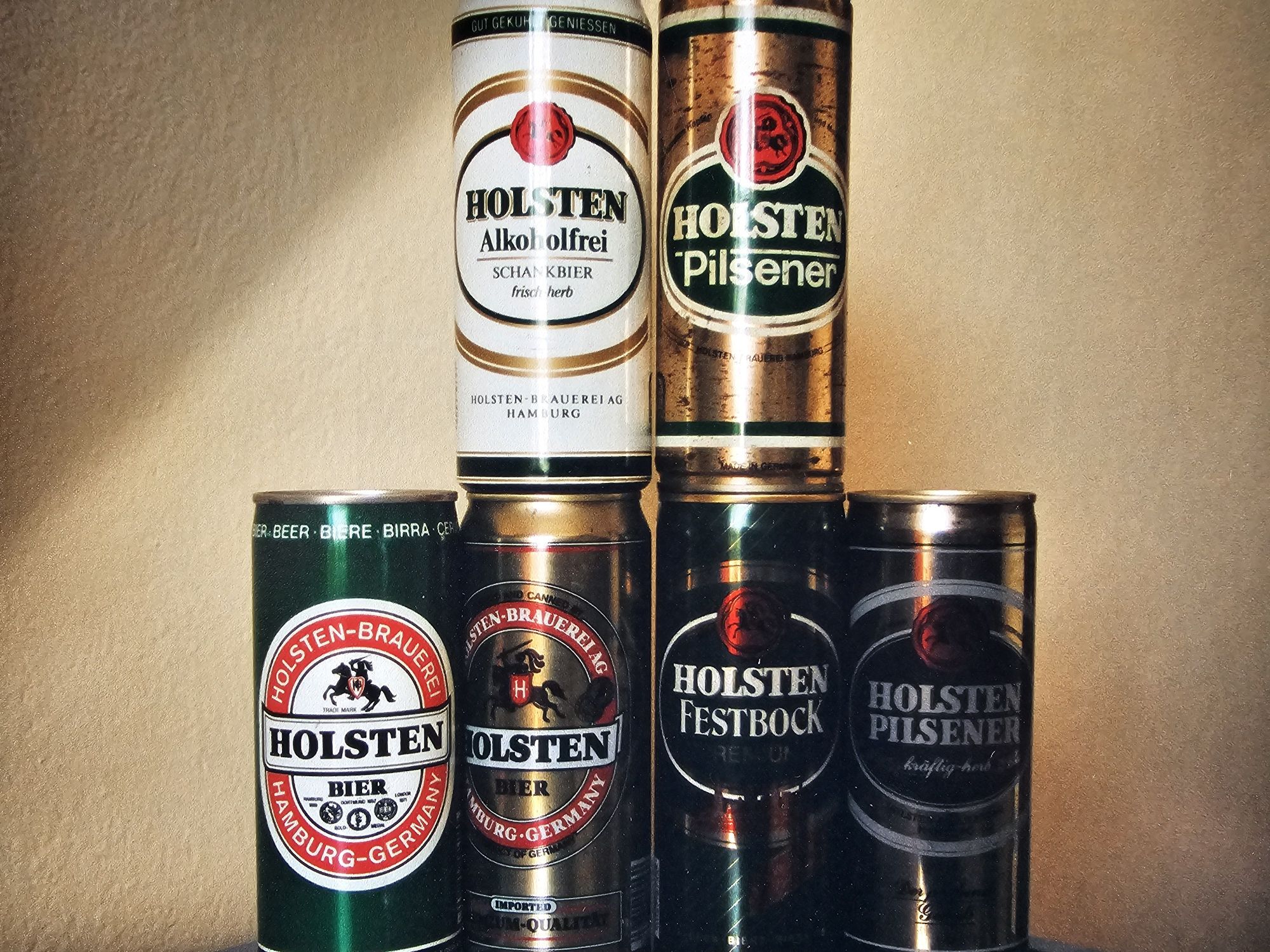 Kolekcja zbiór zestaw puszek po piwie historia od 1983 roku 200-300szt