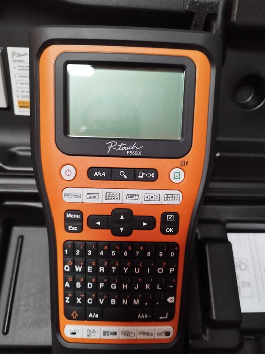 Drukarka etykiet Brother PT-E560BT, Jak NOWA!