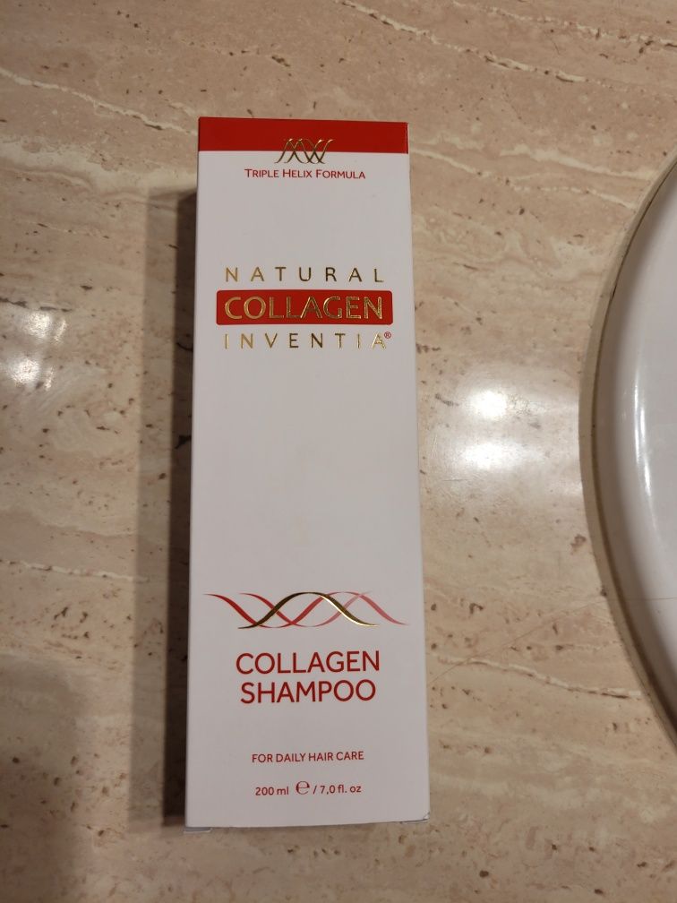 Kolagenowy szampon Inventia nowy