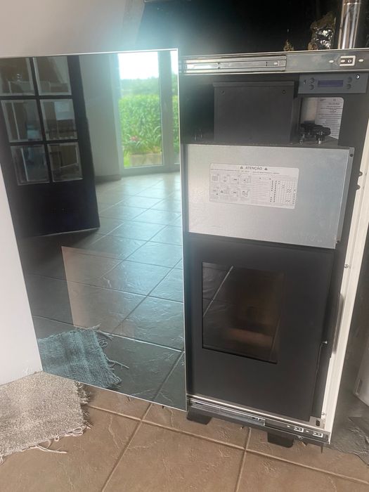 Recuperador a pellets Solzaima de Aquecimento Central modelo Atlanti