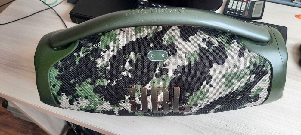 JBL BOOMBOX 3. 100% sprawny,  rysy na rączce. Aku trzyma jak nowy