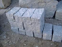 KAMIEŃ MUROWY OPORNIK 10X20X40 cm SZARY granit murak formak ogrodzenie