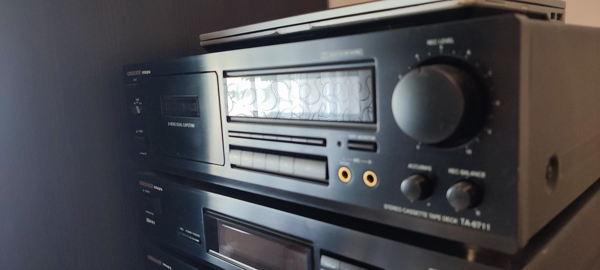 ONKYO INTEGRA TA-6711 magnetofon Super Stan