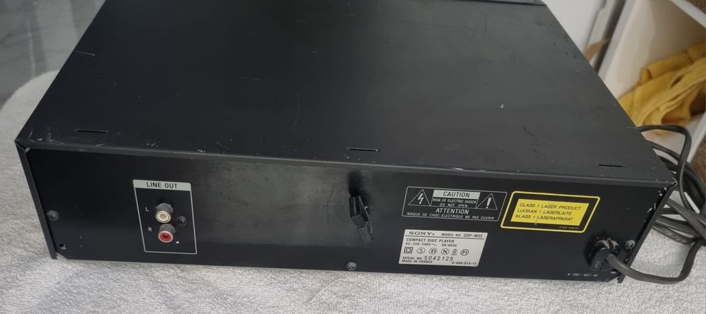 Deck CD Sony ver foto