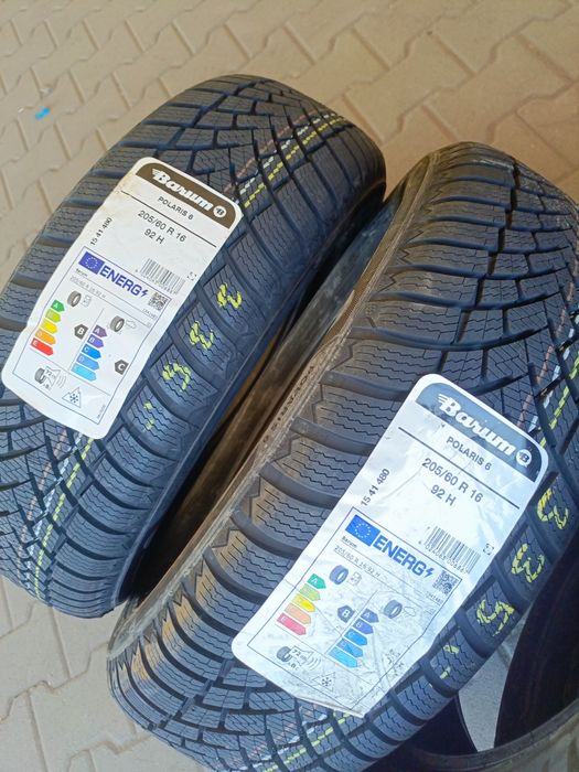 Nowe opony zimowe 205/60/16 Barum Polaris 6 gr Continental 2025r