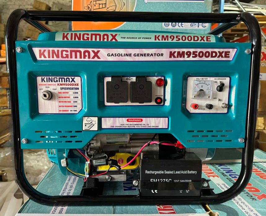 Генератор бензиновий Kingmax KM9500DXE