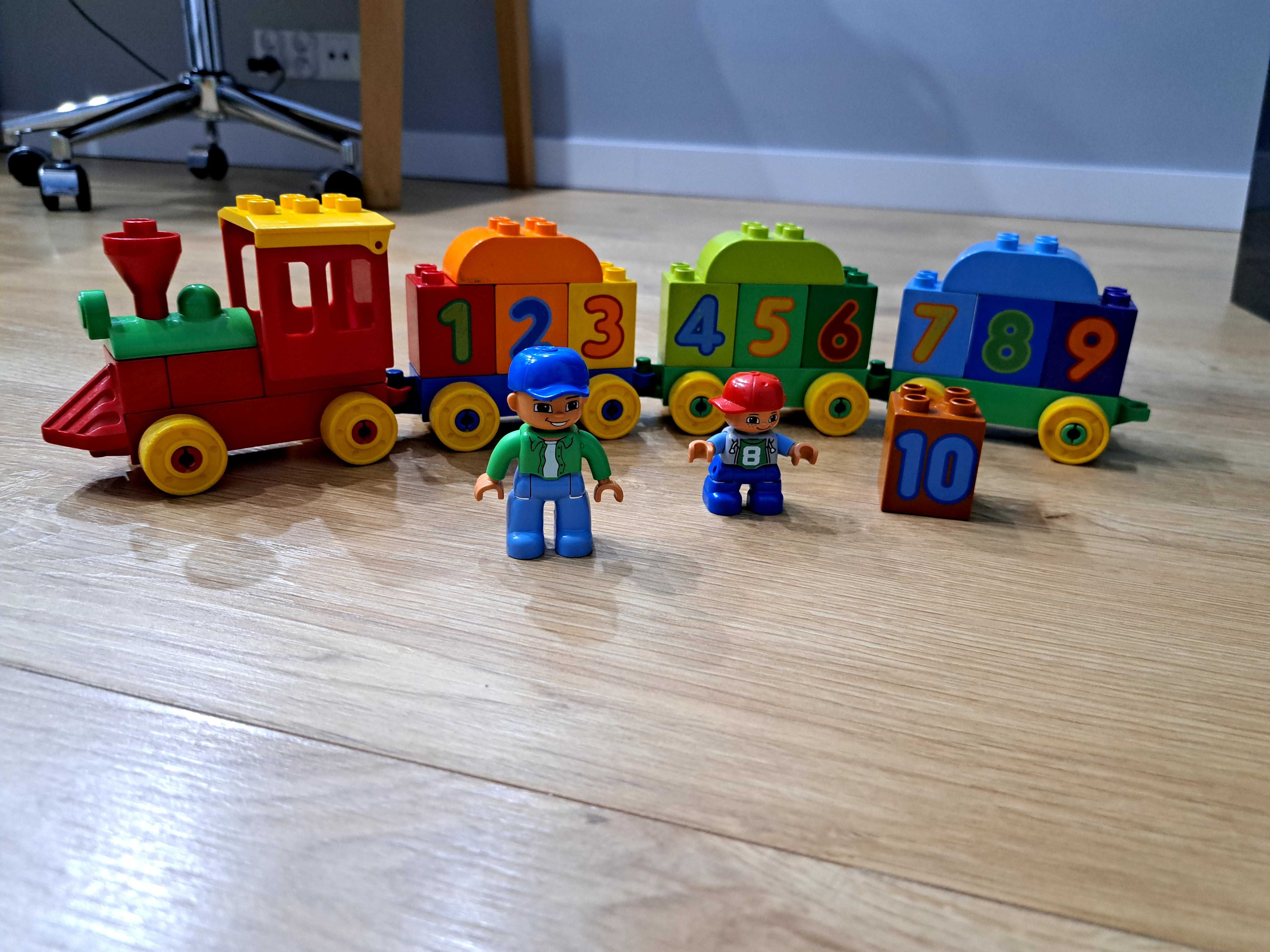 Lego duplo pociąg cyferki