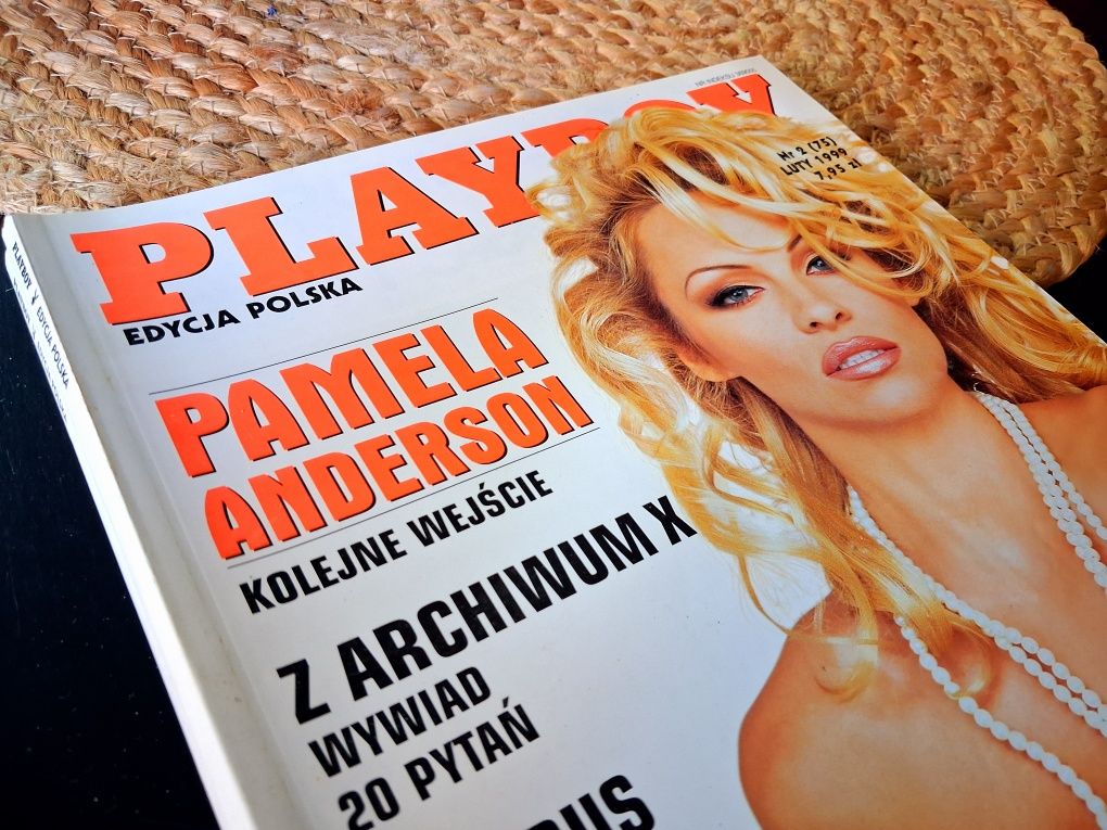 Playboy rzadki egzemplarz PAMELA ANDERSON nr 2 [75] luty 1999