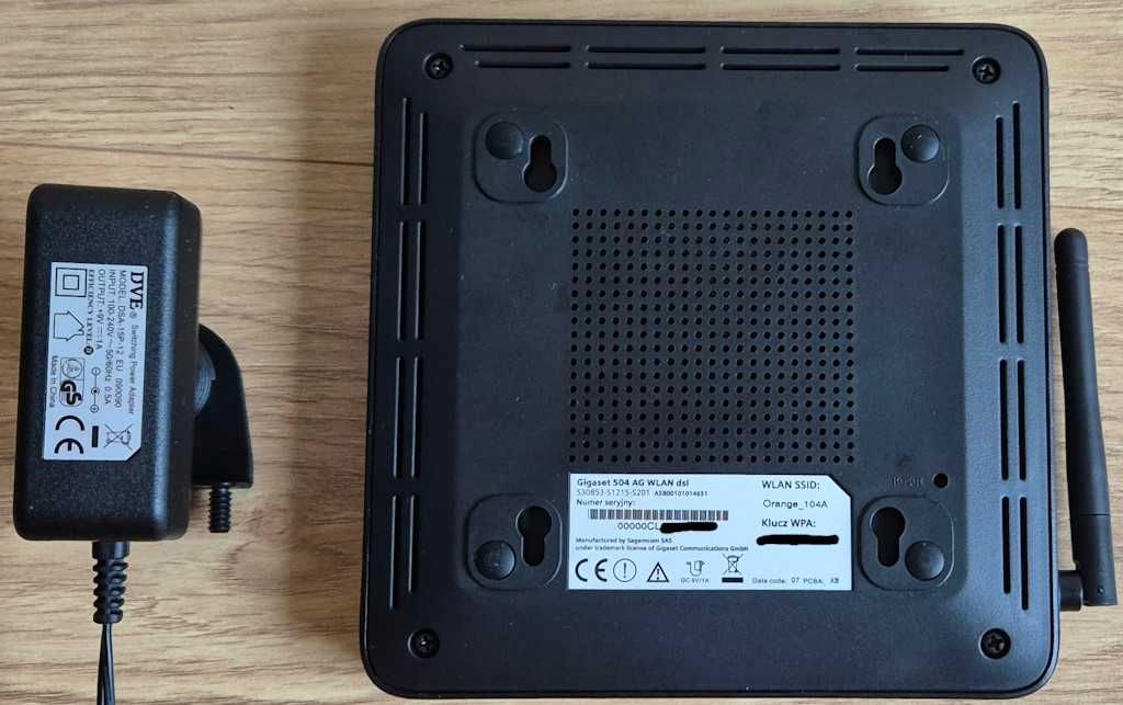 Sagem Gigaset 504AG - Modem/Router DSL