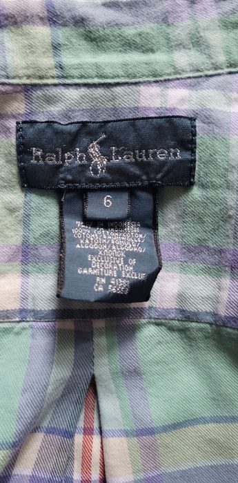 Usa Ralph Lauren dziecięca koszula 6lat hit premium.