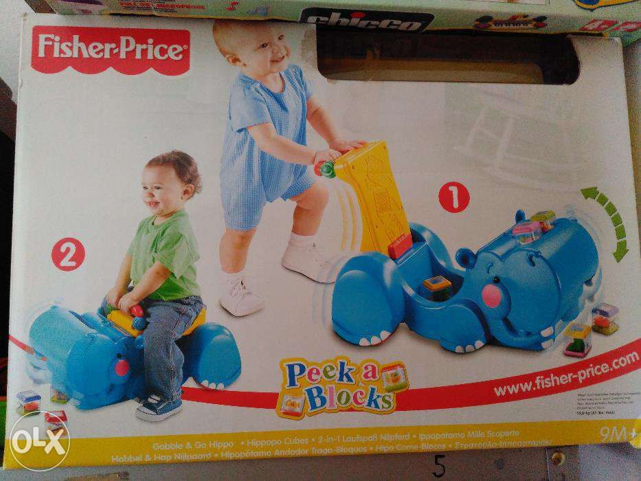 Andador Hipopótamo Fisher Price