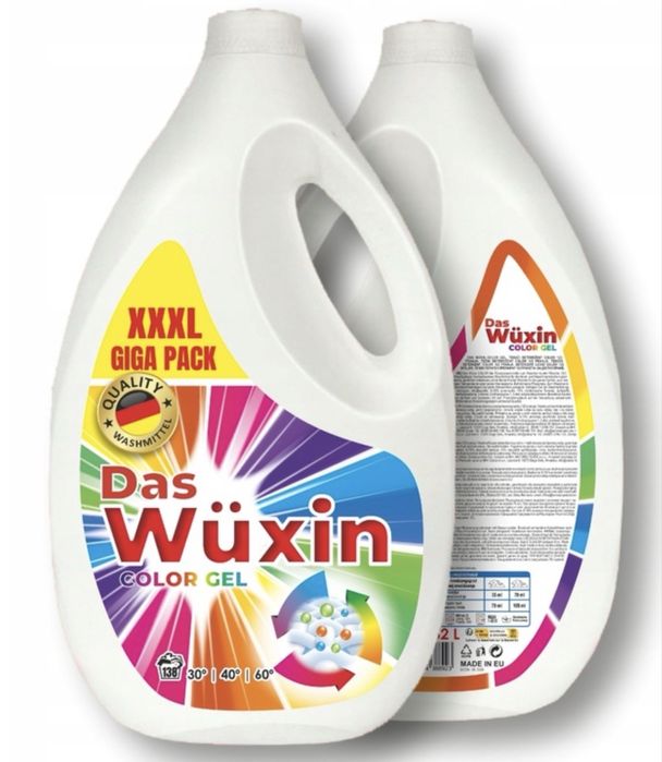 Żel, płyn do prania COLOR 2 x 5.52L. Niemiecka jakość.