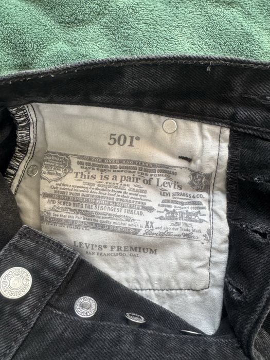 Levi’s 501 jeansy
