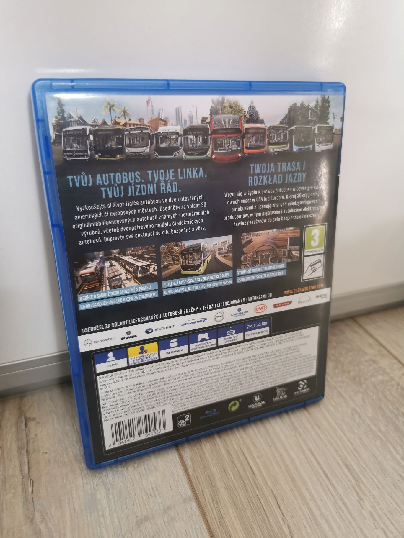 Bus simulator ps4 gra