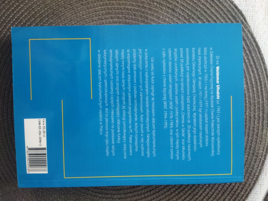 Obliczenia fizykochemiczne