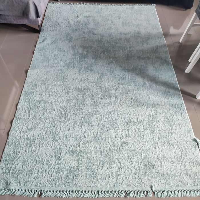 Dwa dywany Multidecor kolor turkusowy 230x140 i 140x70