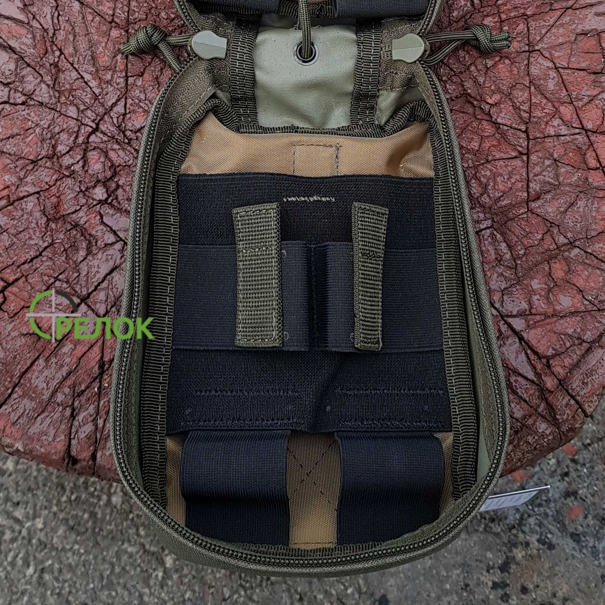 MOLLE подсумок для аптечки A-line СМ34 олива/койот/черный/пиксель