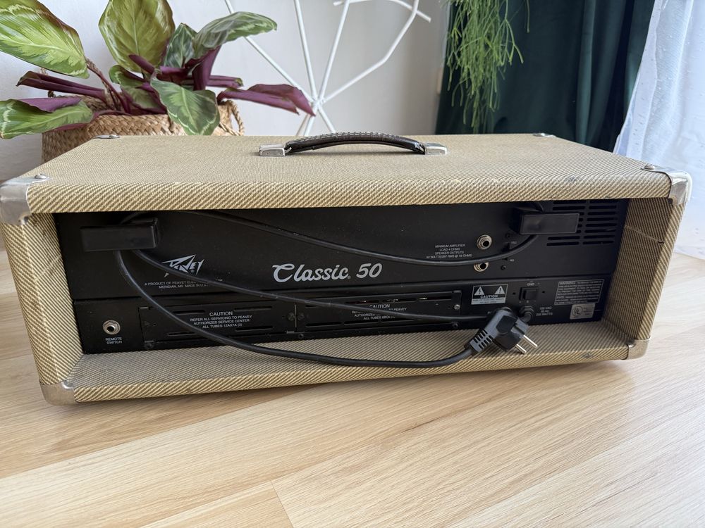 Peavey Classic 50 head made in USA